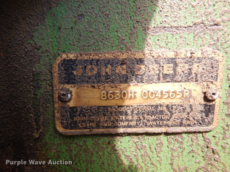 image for item GY9005 1976 John Deere 8630 4WD tractor