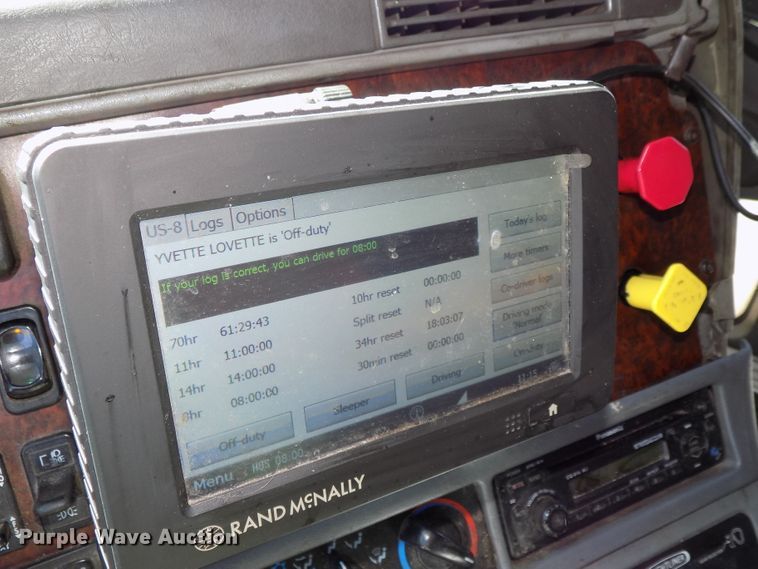 image for item DG2566 2002 Freightliner Century Classic semi truck