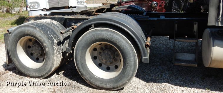 image for item DG6393 1996 Kenworth W900 semi truck