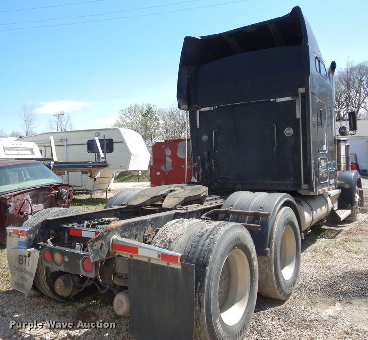 image for item DG6393 1996 Kenworth W900 semi truck