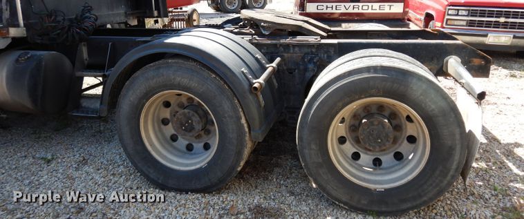 image for item DG6393 1996 Kenworth W900 semi truck