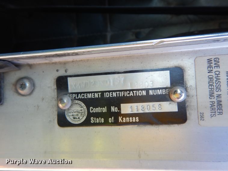 image for item DG6393 1996 Kenworth W900 semi truck