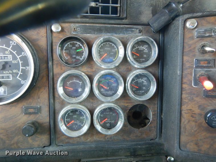 image for item DG6393 1996 Kenworth W900 semi truck