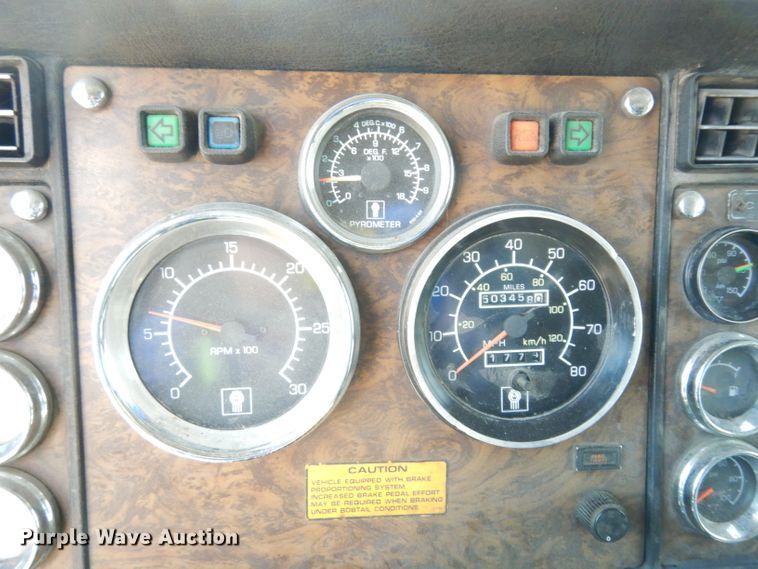 image for item DG6393 1996 Kenworth W900 semi truck