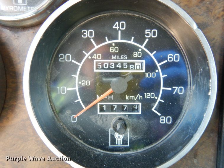 image for item DG6393 1996 Kenworth W900 semi truck