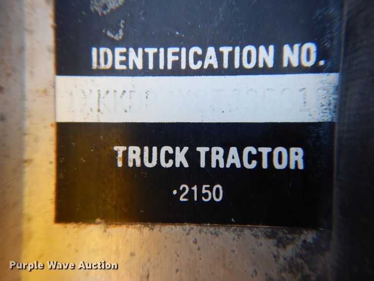 image for item DG6394 1984 Kenworth K100 semi truck