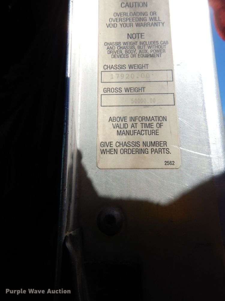 image for item DG6395 1995 Kenworth T600 semi truck