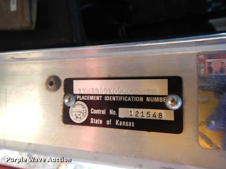 image for item DG6395 1995 Kenworth T600 semi truck