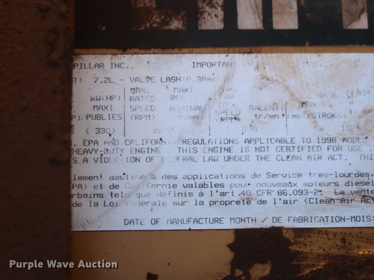 image for item DG7134 1998 Peterbilt 330 service truck