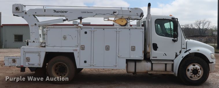 image for item DG7135 2007 Freightliner Business Class M2 service truck with crane