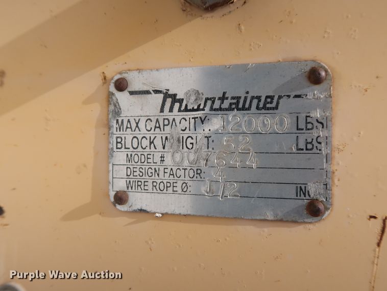 image for item DG7135 2007 Freightliner Business Class M2 service truck with crane