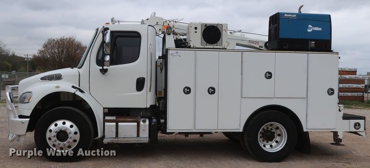 image for item DG7161 2011 Freightliner Business Class M2 service truck with crane