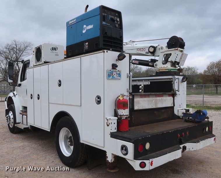 image for item DG7161 2011 Freightliner Business Class M2 service truck with crane