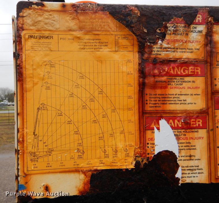 image for item GF9145 2004 Freightliner Business Class M2 service truck with crane