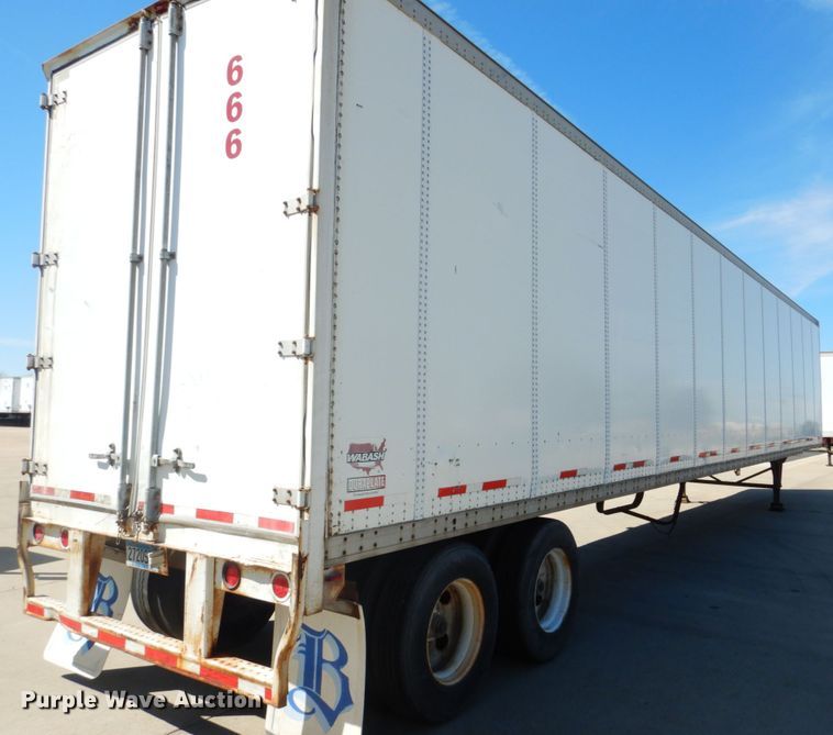 image for item GO9083 2000 Wabash Duraplate dry van trailer