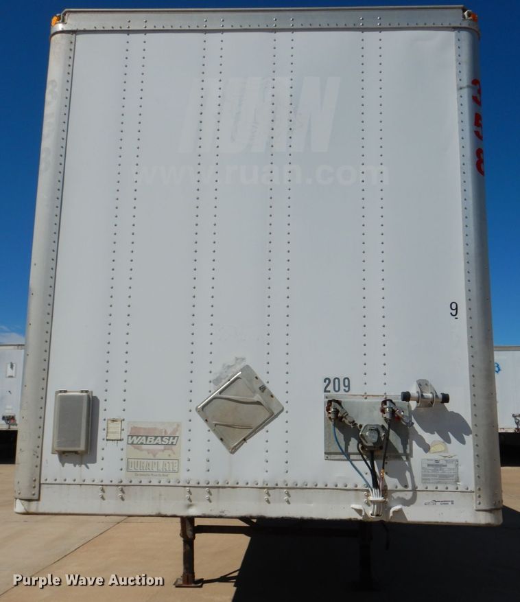 image for item GO9085 2000 Wabash Duraplate dry van trailer