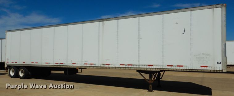 image for item GO9087 2000 Wabash Duraplate dry van trailer