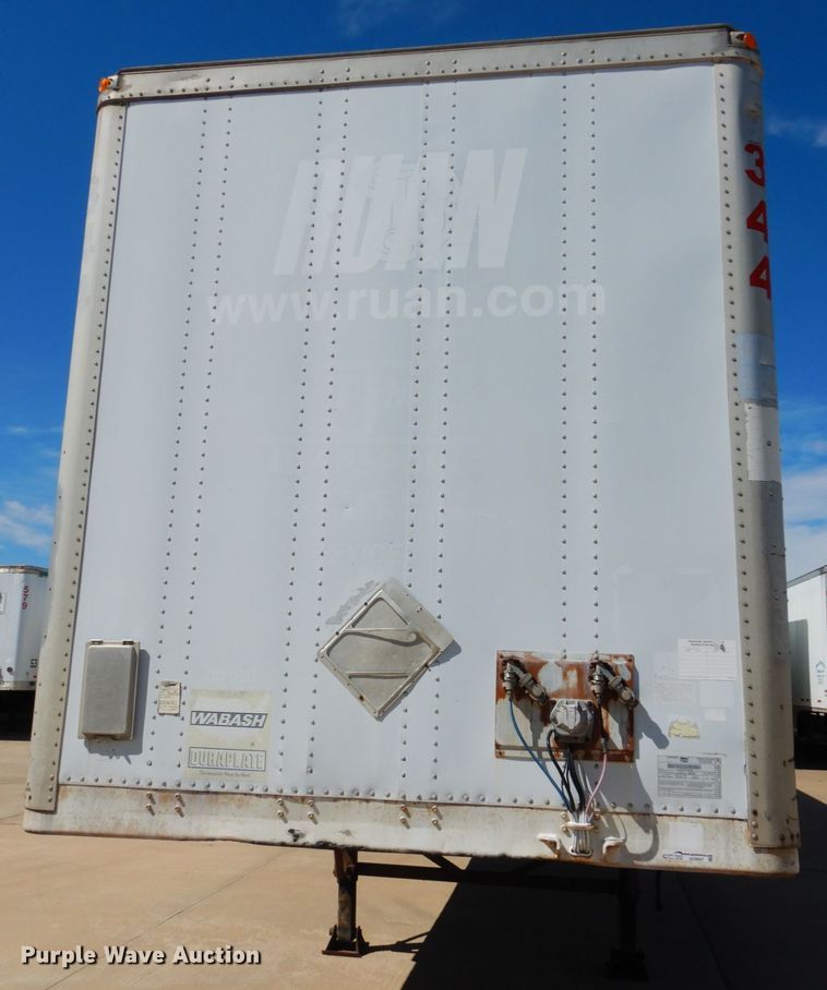 image for item GO9087 2000 Wabash Duraplate dry van trailer