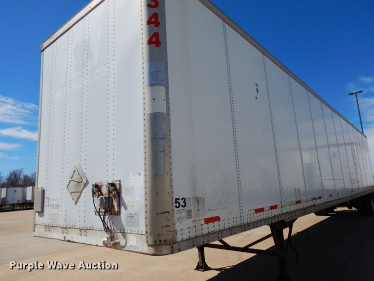 image for item GO9087 2000 Wabash Duraplate dry van trailer