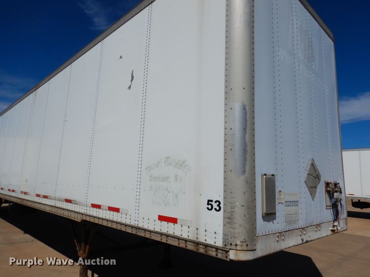 image for item GO9087 2000 Wabash Duraplate dry van trailer
