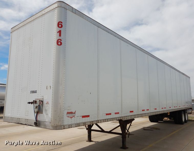 image for item GO9089 2004 Wabash Duraplate dry van trailer