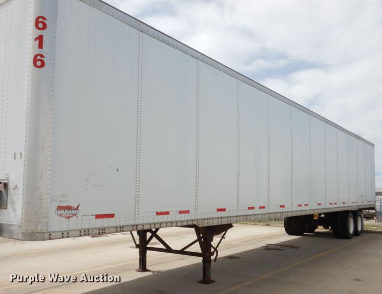 image for item GO9089 2004 Wabash Duraplate dry van trailer