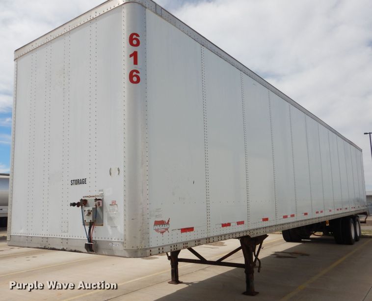 image for item GO9089 2004 Wabash Duraplate dry van trailer