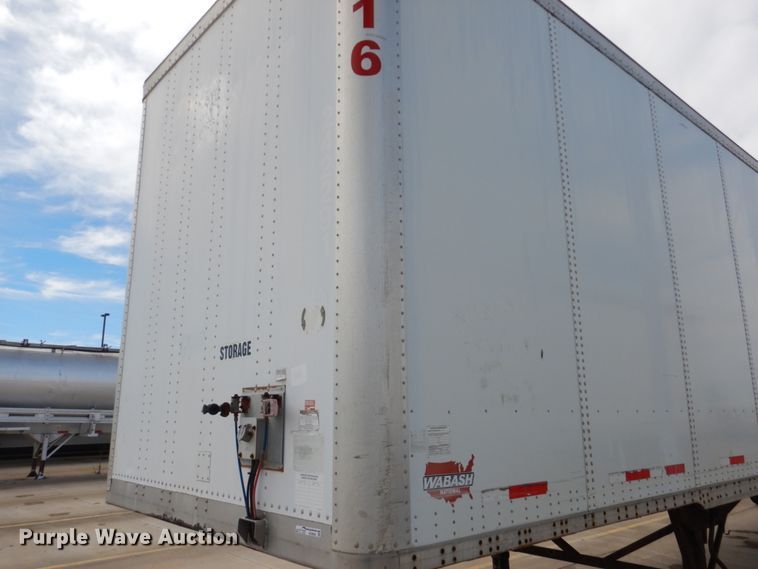 image for item GO9089 2004 Wabash Duraplate dry van trailer