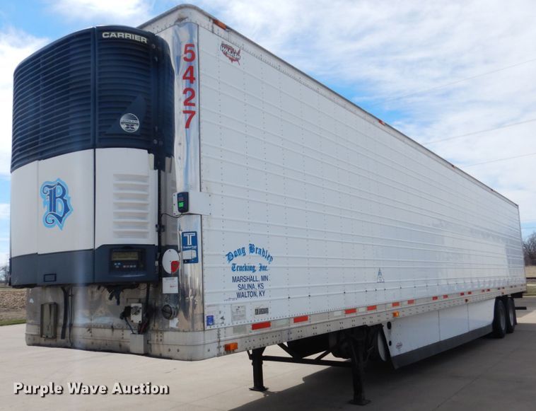 image for item GO9094 2007 Wabash refrigerated van trailer