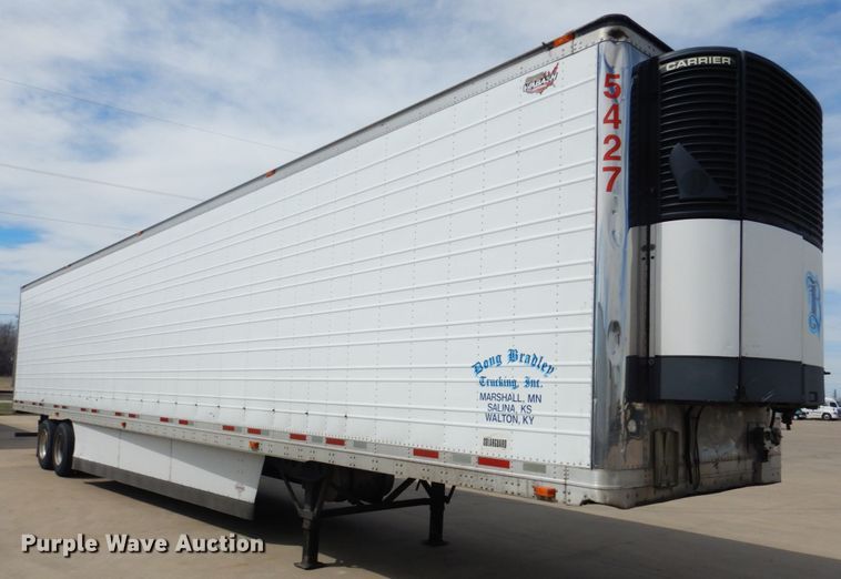 image for item GO9094 2007 Wabash refrigerated van trailer