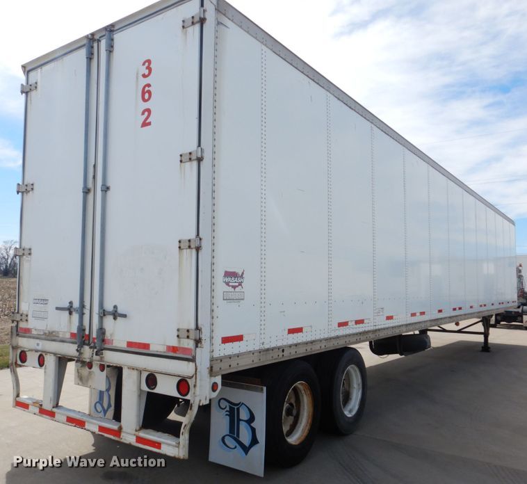 image for item GO9095 1999 Wabash Duraplate dry van trailer