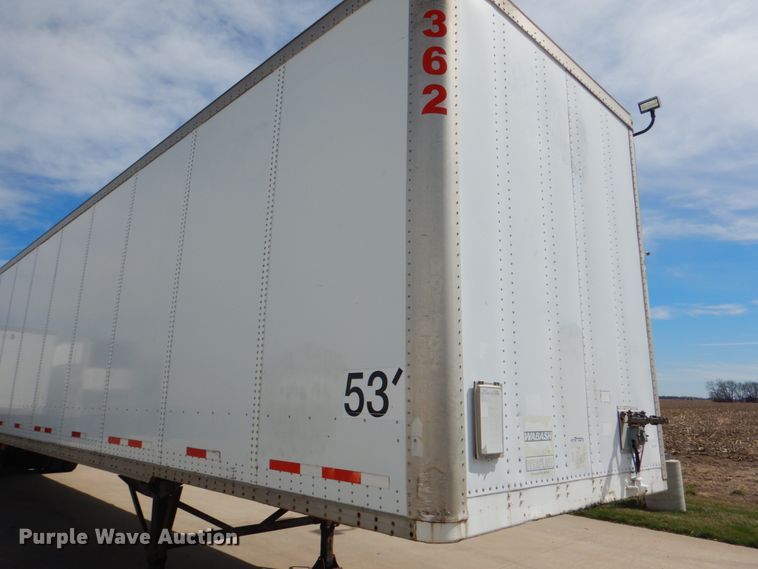 image for item GO9095 1999 Wabash Duraplate dry van trailer