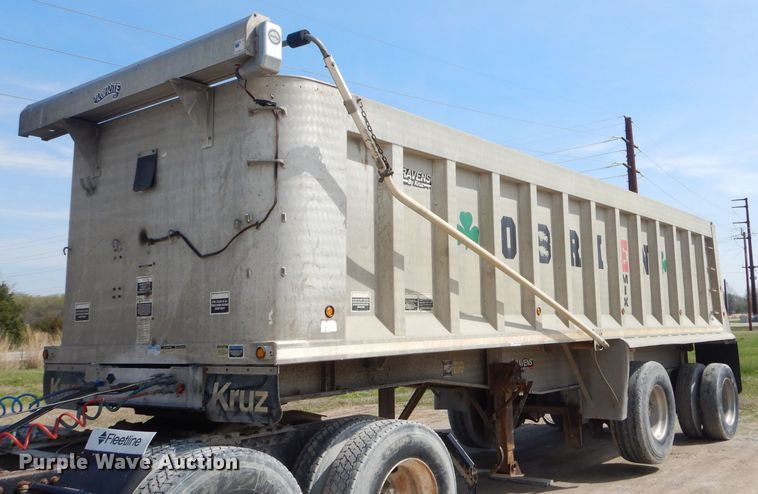 image for item GP9026 2008 Kruz RFA-28-AF end dump trailer