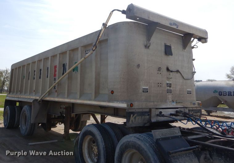 image for item GP9026 2008 Kruz RFA-28-AF end dump trailer