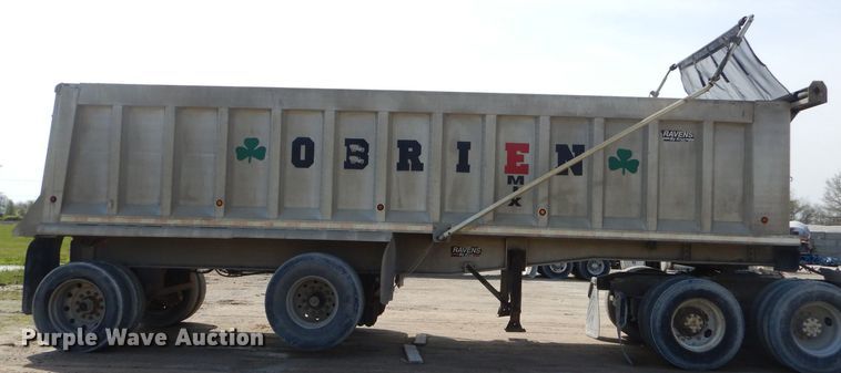 image for item GP9026 2008 Kruz RFA-28-AF end dump trailer