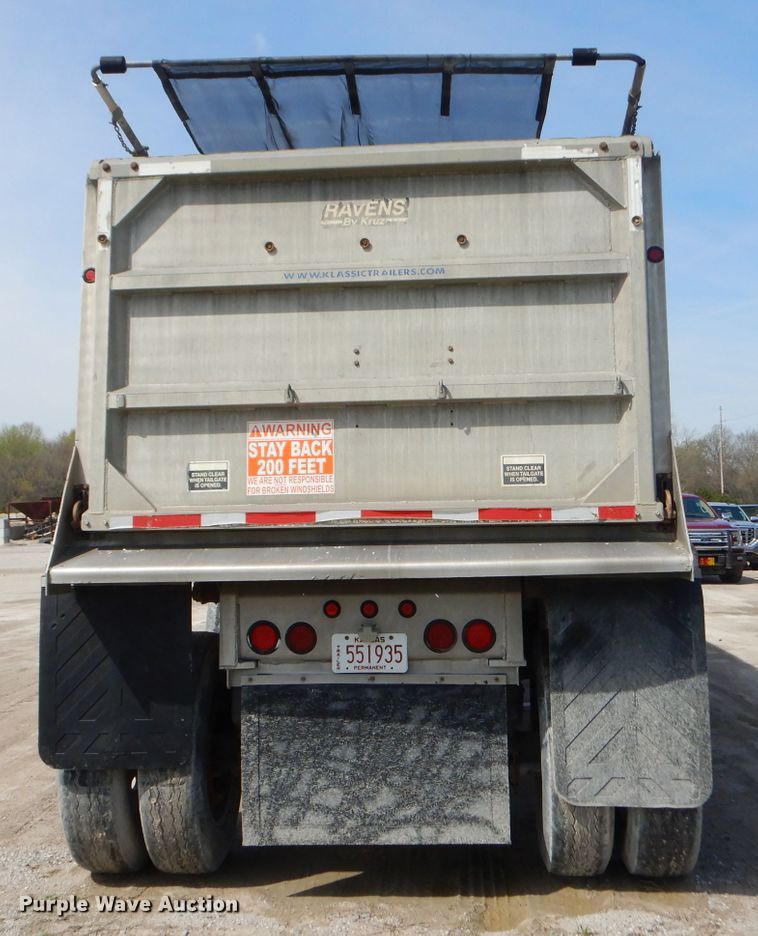 image for item GP9026 2008 Kruz RFA-28-AF end dump trailer