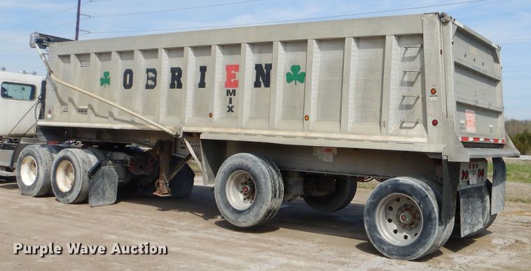 image for item GP9026 2008 Kruz RFA-28-AF end dump trailer