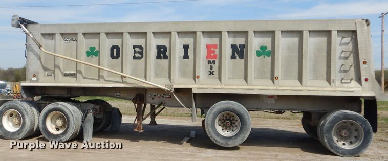 image for item GP9026 2008 Kruz RFA-28-AF end dump trailer