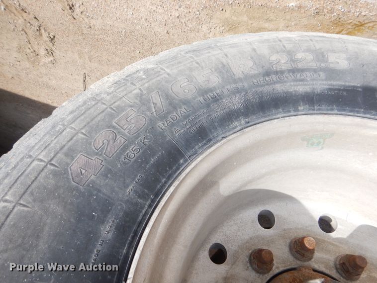 image for item GP9026 2008 Kruz RFA-28-AF end dump trailer