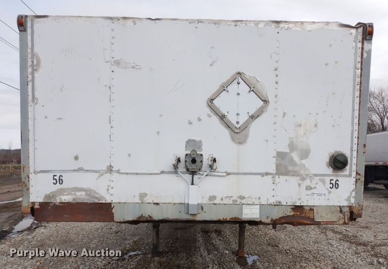 image for item GX9968 1986 Great Dane CPSC48 flatbed trailer