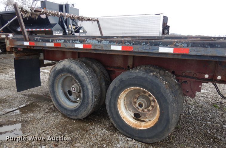 image for item GX9968 1986 Great Dane CPSC48 flatbed trailer
