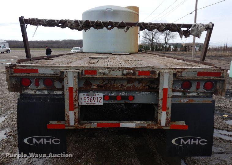 image for item GX9968 1986 Great Dane CPSC48 flatbed trailer