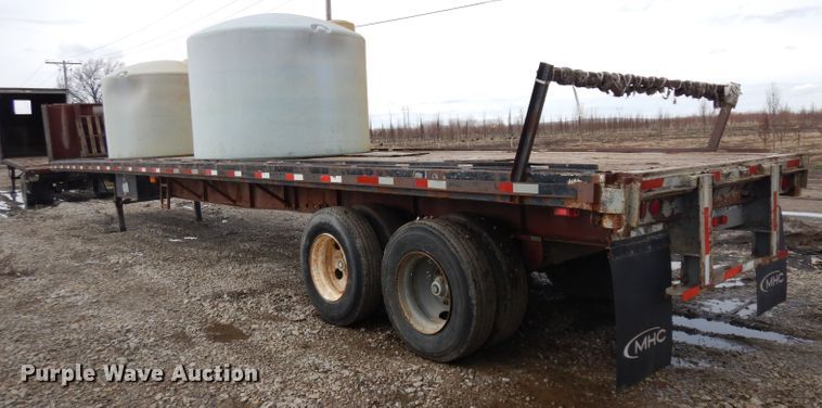 image for item GX9968 1986 Great Dane CPSC48 flatbed trailer