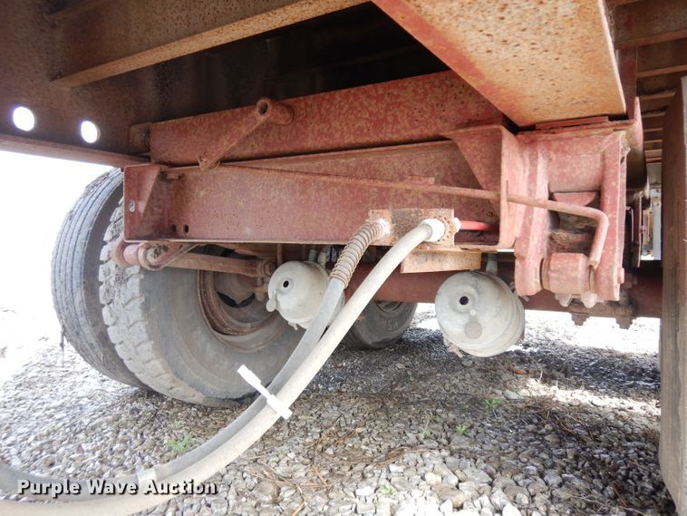 image for item GX9968 1986 Great Dane CPSC48 flatbed trailer