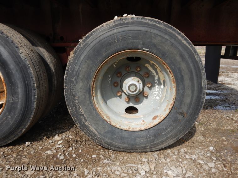 image for item GX9968 1986 Great Dane CPSC48 flatbed trailer