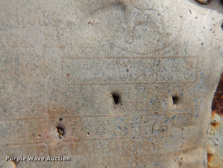 image for item GX9968 1986 Great Dane CPSC48 flatbed trailer