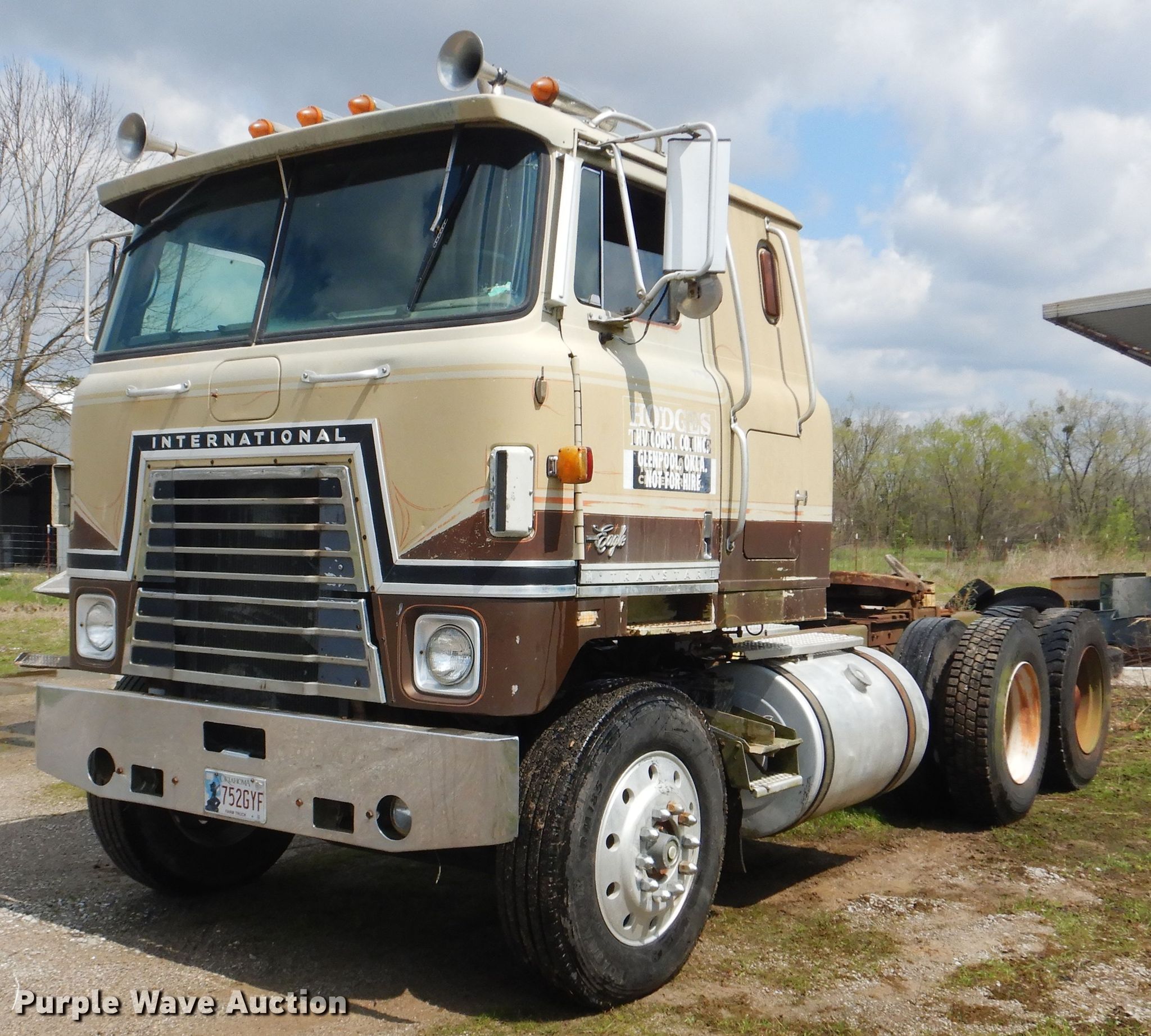 1978 International Transtar 4070B semi truck in Haskell, OK Item