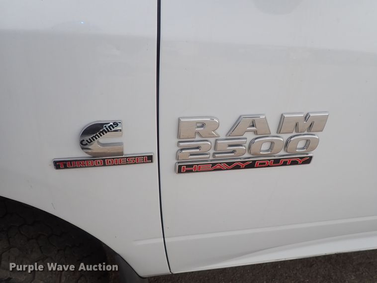 image for item DG3069 2016 Dodge Ram 2500  Crew Cab pickup truck