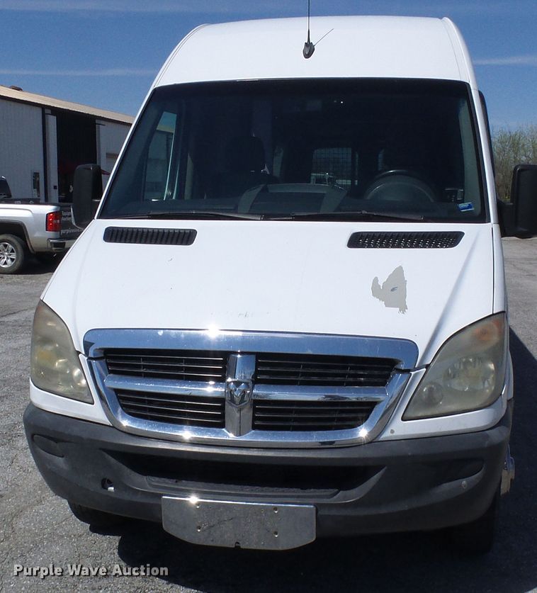 image for item DG5639 2007 Dodge Sprinter 3500 shuttle bus