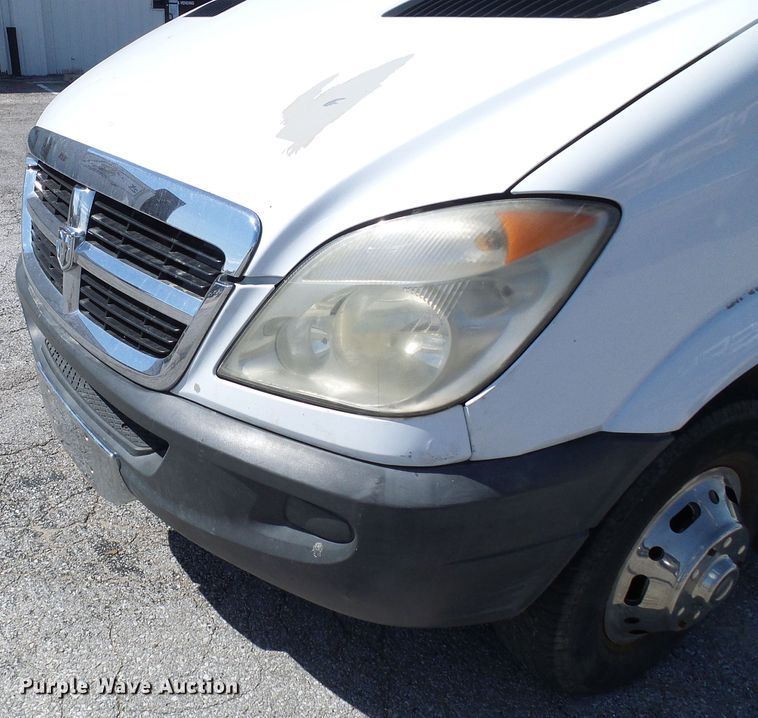 image for item DG5639 2007 Dodge Sprinter 3500 shuttle bus
